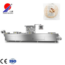 pie bread bakery pita gas flushing thermoforming vacuum packing machine